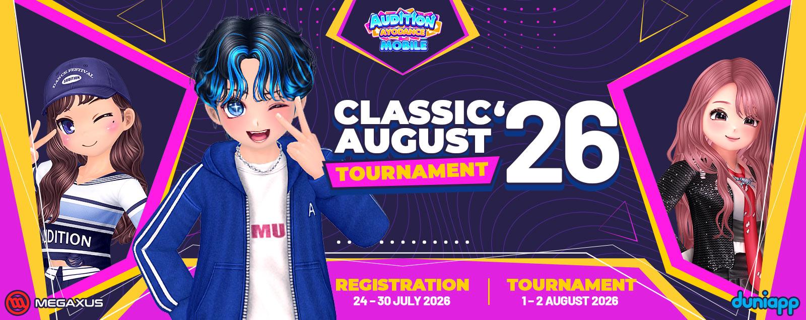 Peserta Classic August Tournament 2026