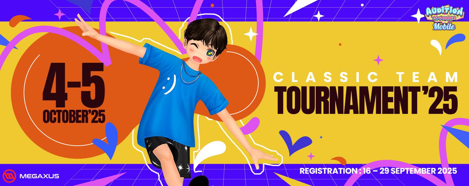 Peserta Classic Team Tournament 2025