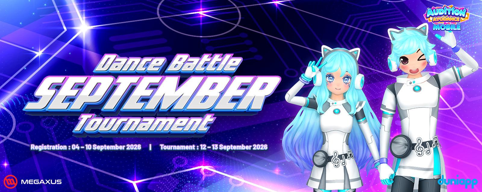 Peserta Dance Battle September Tournament 2026